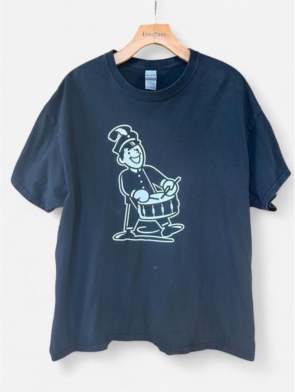 Evans Drumheads Barney Beats Graphic T-Shirt - Black, Size XL